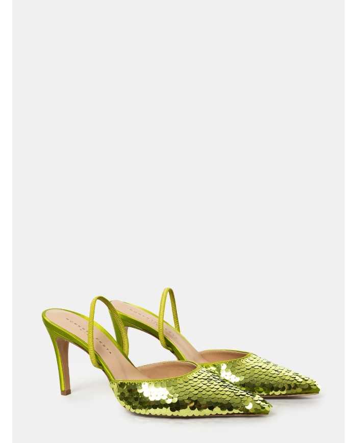 ROBERTO FESTA Sandalo con paillettes