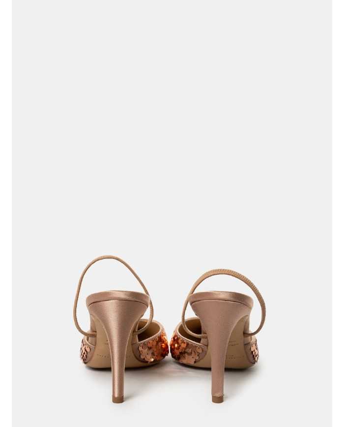 ROBERTO FESTA Sandalo con paillettes