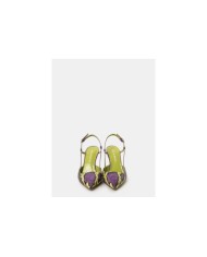 LELLA BALDI Sandalo slingback multi