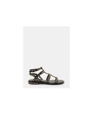 ASH PRECIOUS Sandalo flat borchie oro