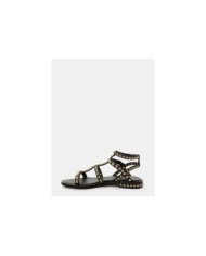 ASH PRECIOUS Sandalo flat borchie oro
