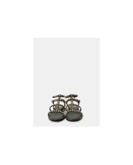 ASH PRECIOUS Sandalo flat borchie oro
