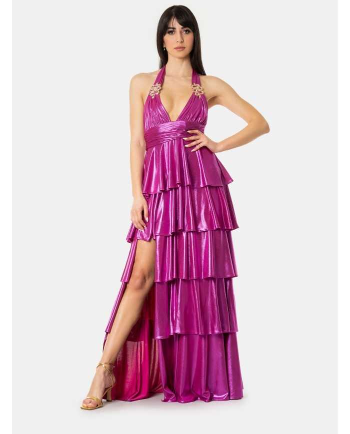 W LES FEMMES by BABYLON Abito elegante laminato