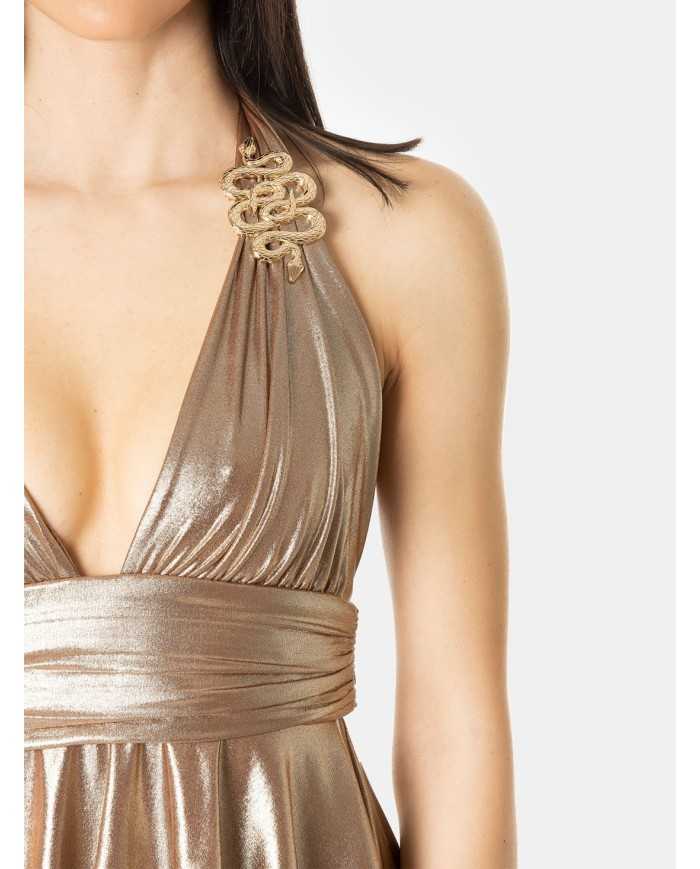 W LES FEMMES by BABYLON Abito elegante laminato