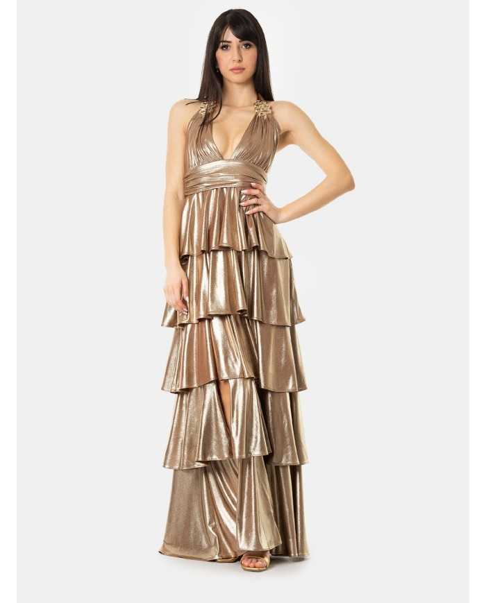 W LES FEMMES by BABYLON Abito elegante laminato