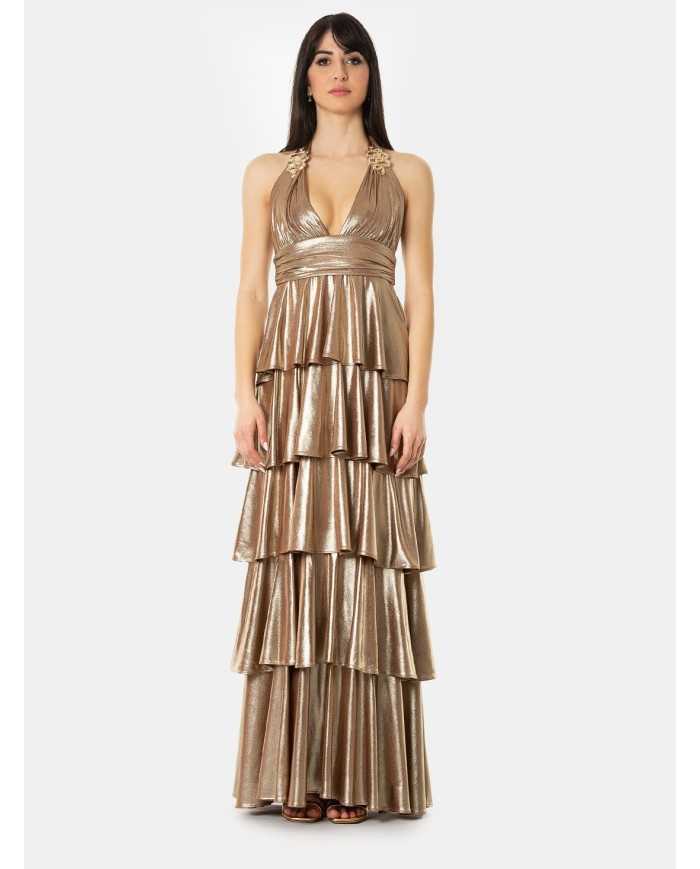 W LES FEMMES by BABYLON Abito elegante laminato