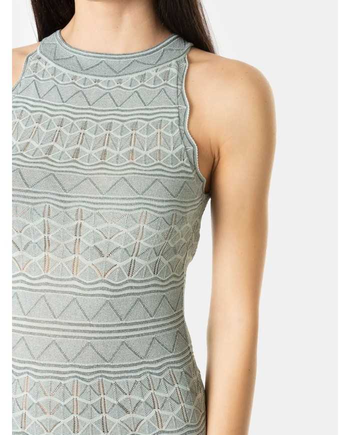 D.EXTERIOR Abito lungo geometrico