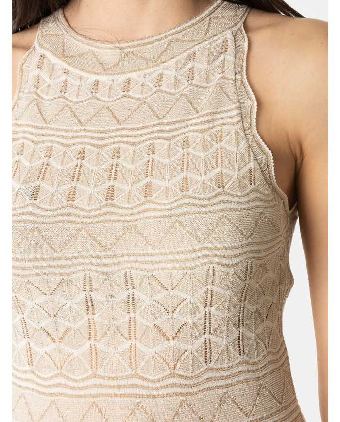 D.EXTERIOR Abito lungo geometrico