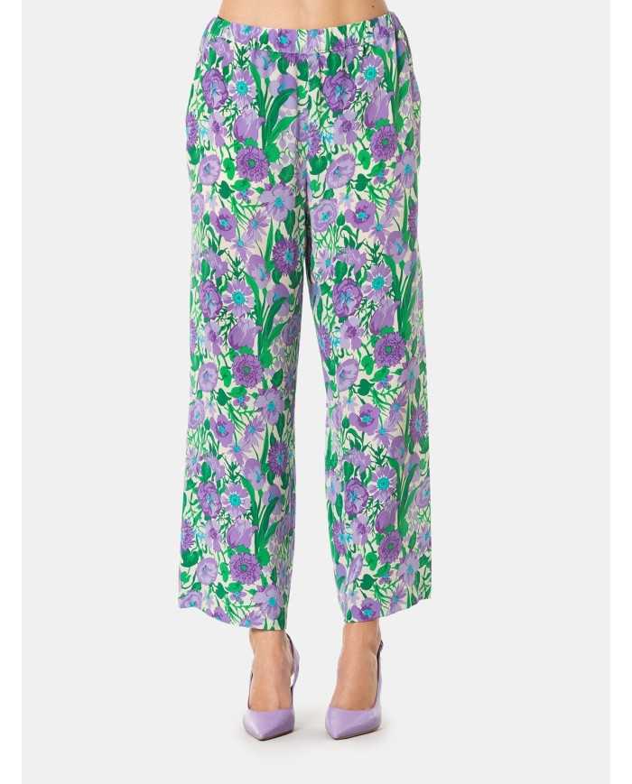 MAXMARA WEEKEND Pantalone in seta