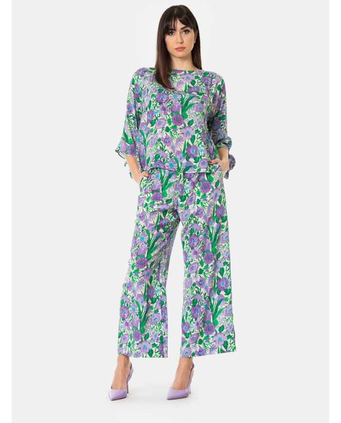 MAXMARA WEEKEND Pantalone in seta