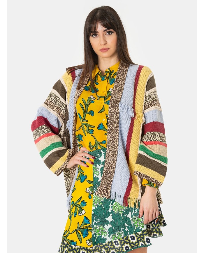 MAXMARA WEEKEND Cardigan sfrangiato