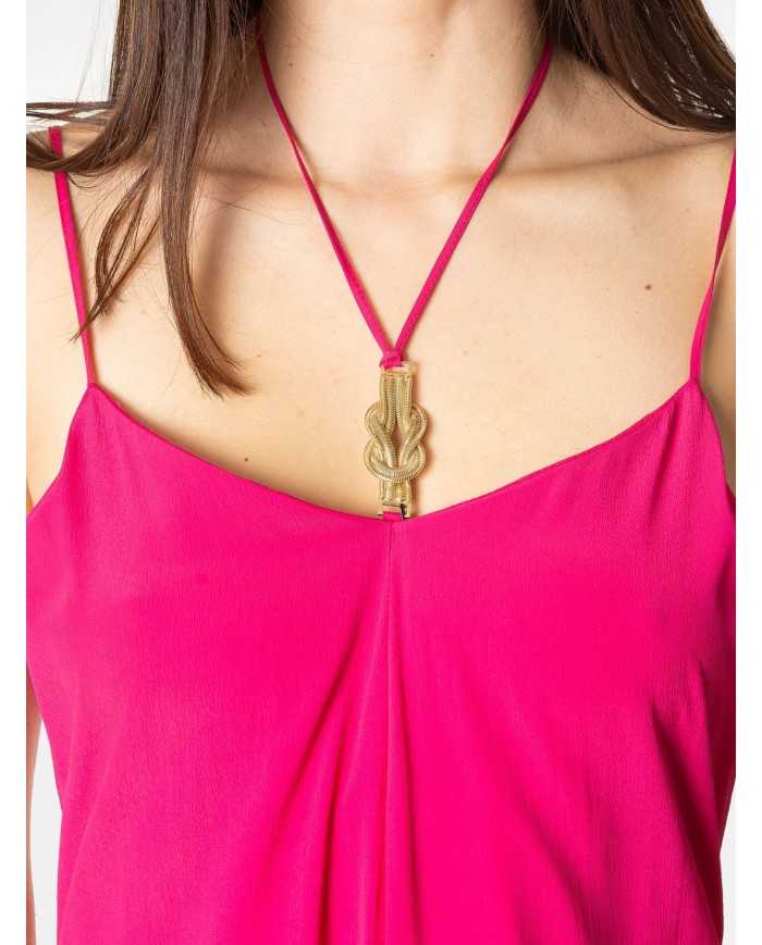 SIMONA CORSELLINI Abito in seta