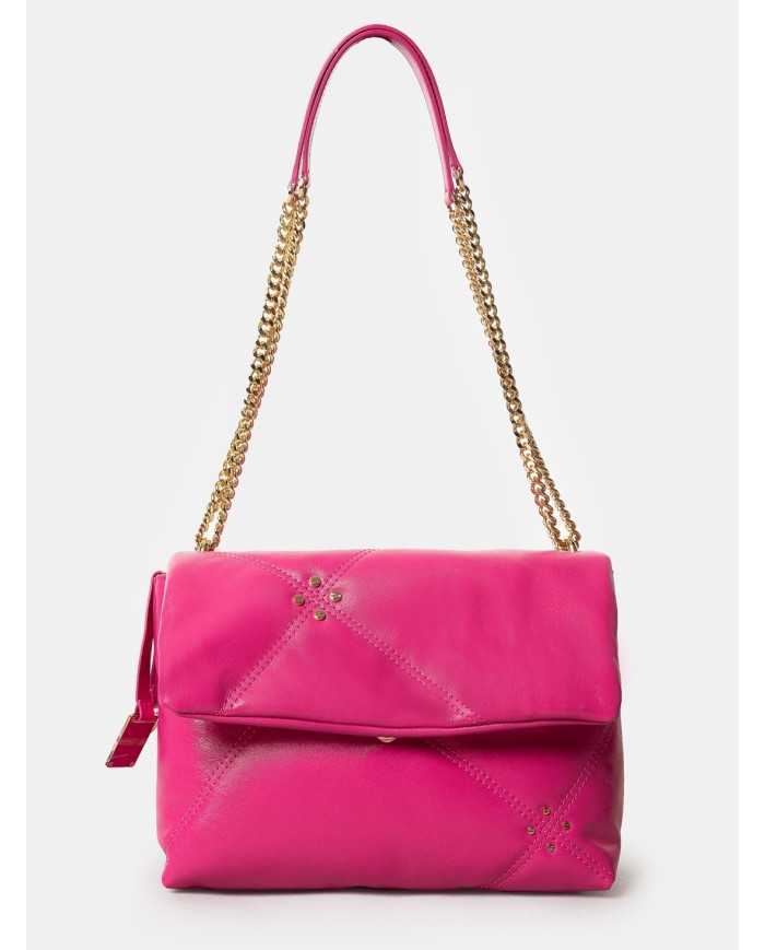 BORBONESE Borsa cross over large con patta