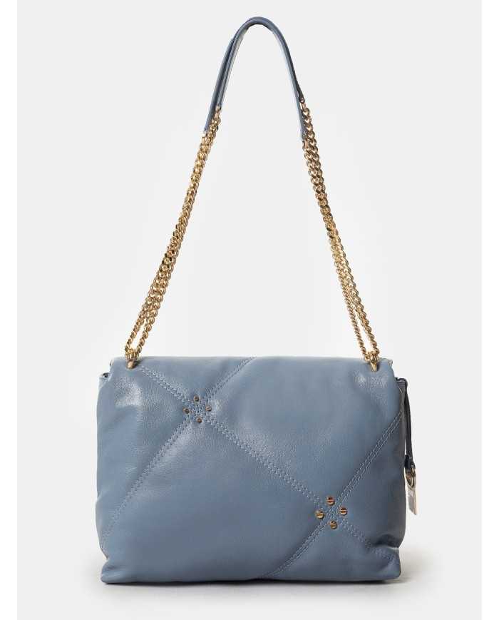 BORBONESE Borsa cross over large con patta