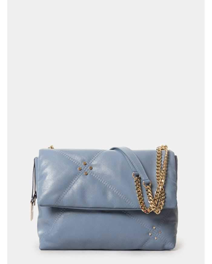 BORBONESE Borsa cross over large con patta