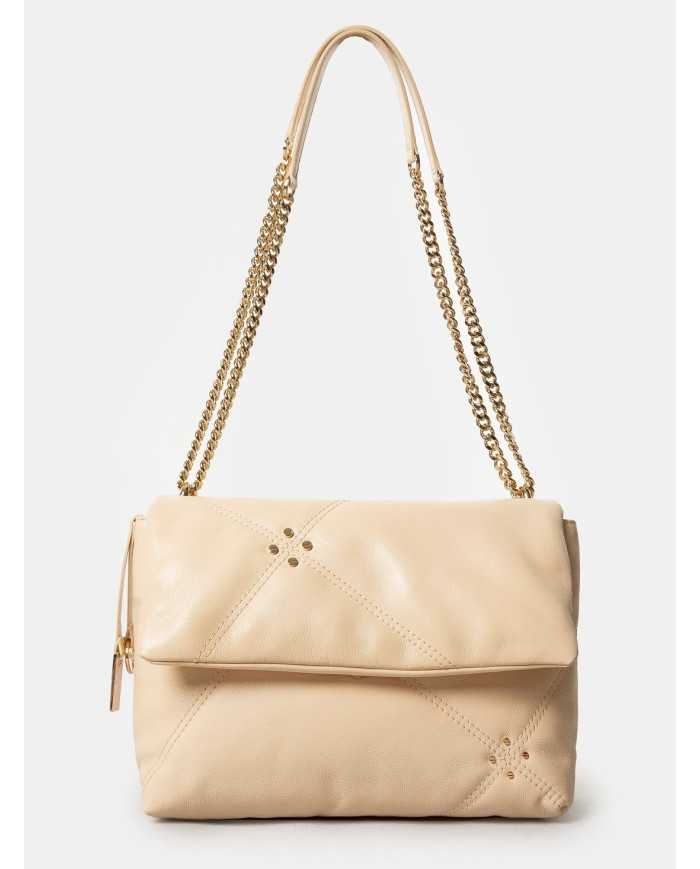 BORBONESE Borsa cross over large con patta