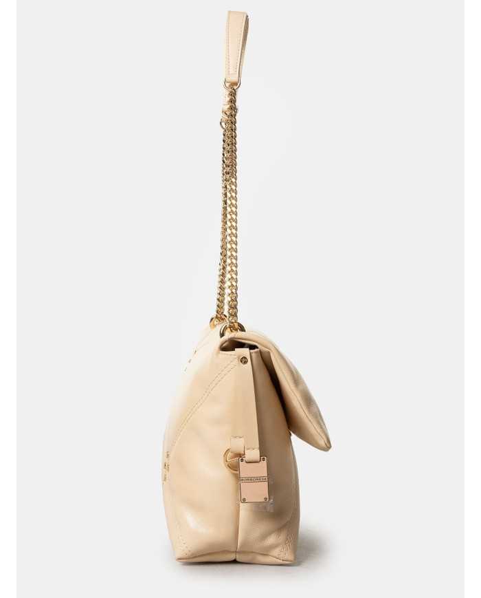 BORBONESE Borsa cross over large con patta