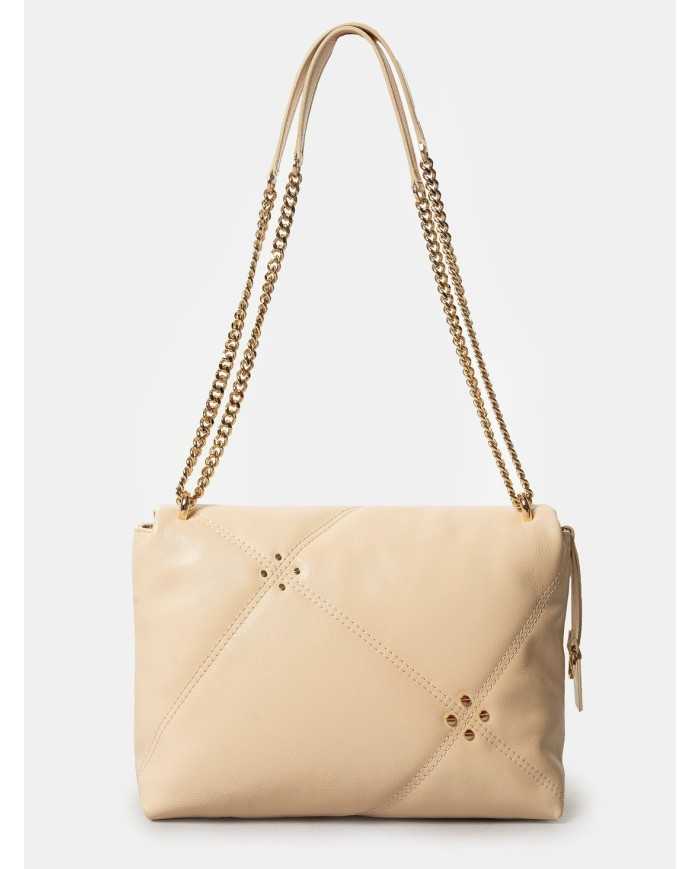 BORBONESE Borsa cross over large con patta