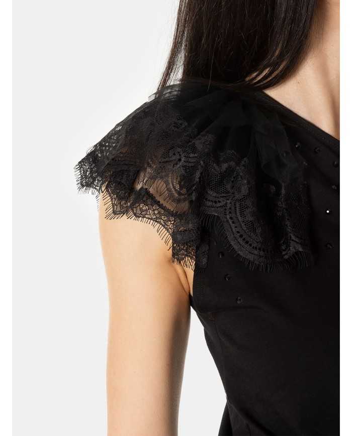 ANIYE BY Top con tulle