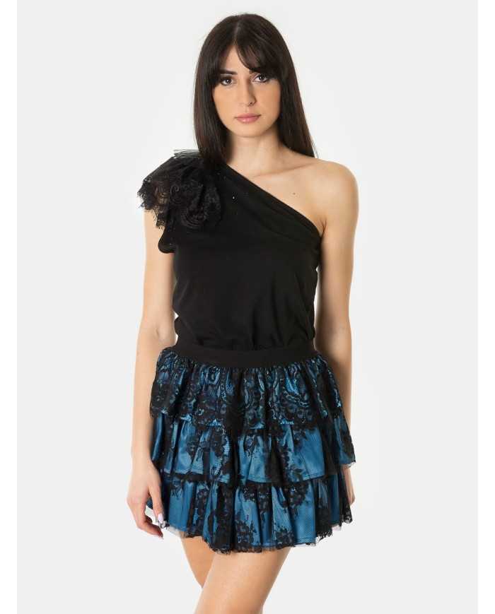 ANIYE BY Top con tulle