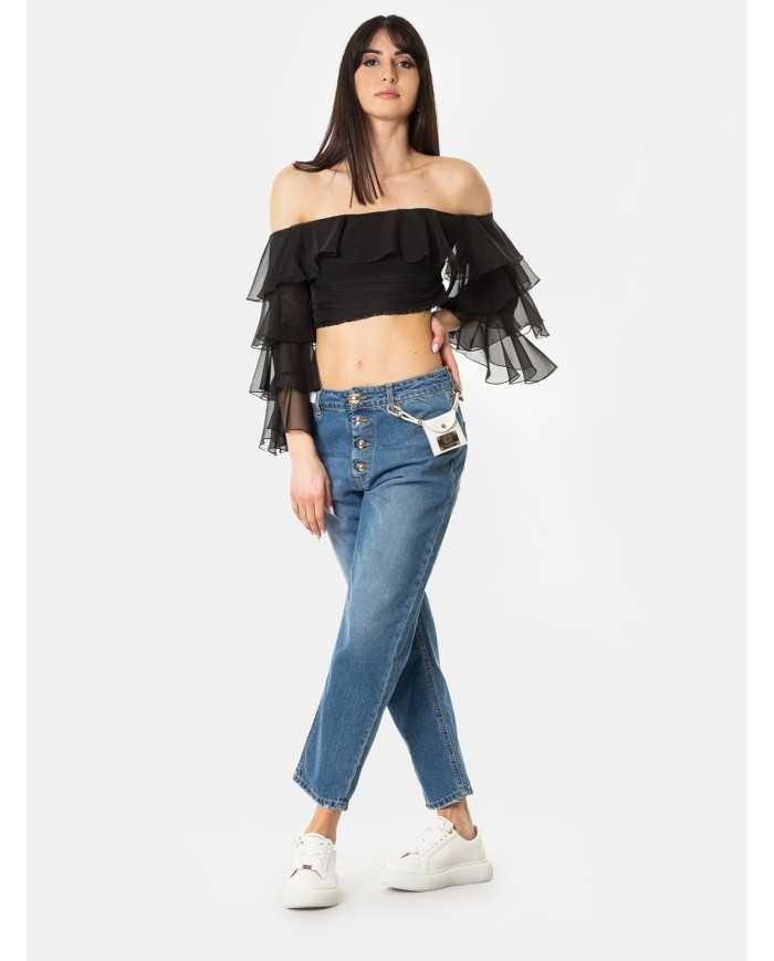 EUREKA by BABYLON Jeans con bottoni