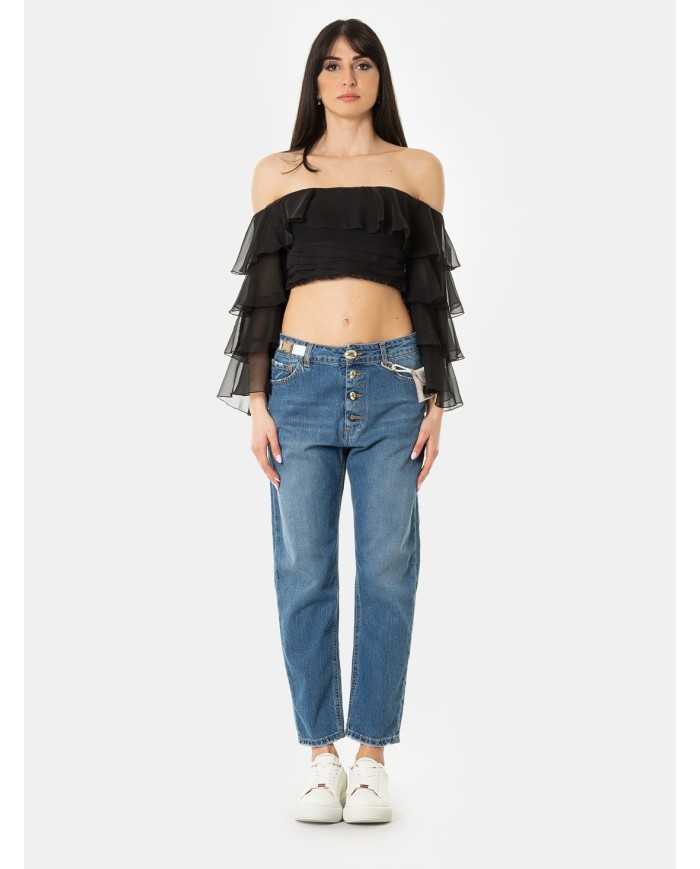 EUREKA by BABYLON Jeans con bottoni