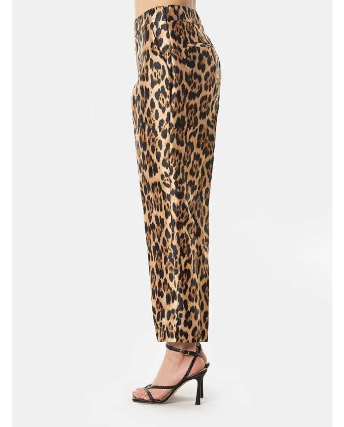 W LES FEMMES by BABYLON Pantalone maculato