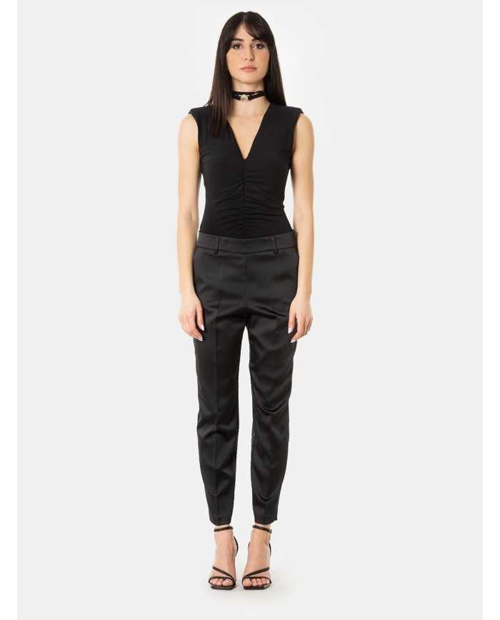 W LES FEMMES by BABYLON Pantalone in raso