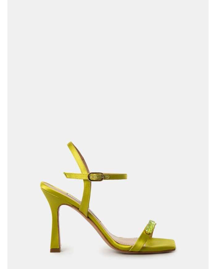 FRANCESCO SACCO Sandalo in raso