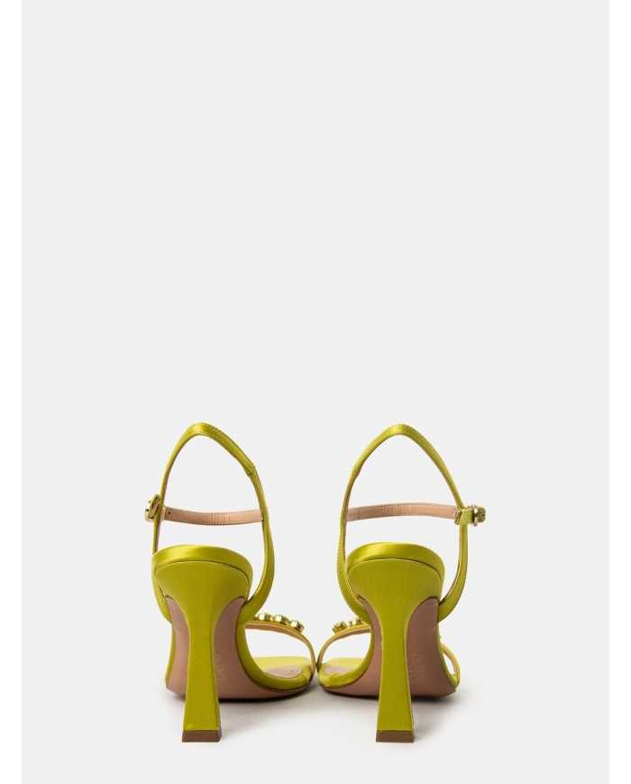 FRANCESCO SACCO Sandalo in raso