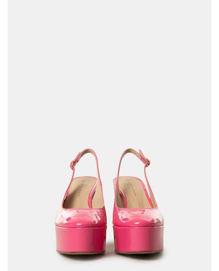 ROBERTO FESTA Sandalo slingback in vernice