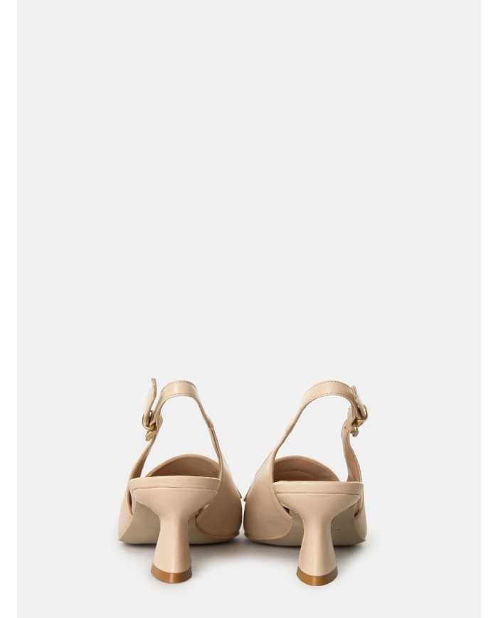 SILVIE Sandalo slingback in pelle