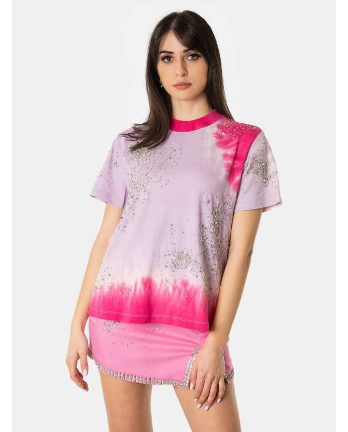 DES_PHEMMES T-shirt ricamata