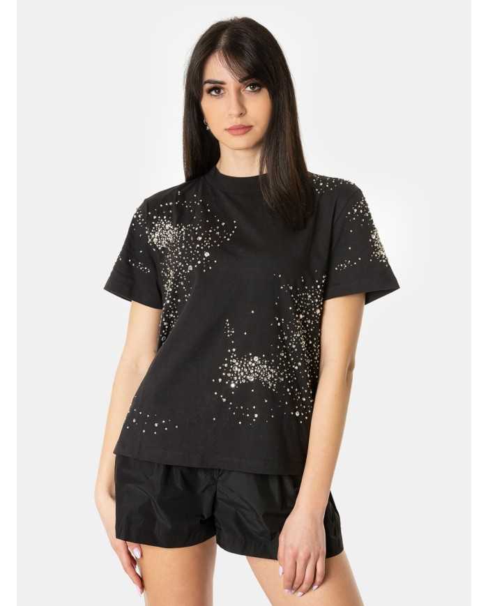 DES_PHEMMES T-shirt ricamata