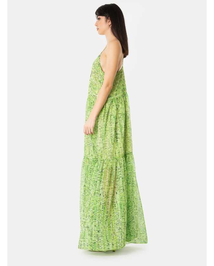 JIJIL Abito lungo a fantasia