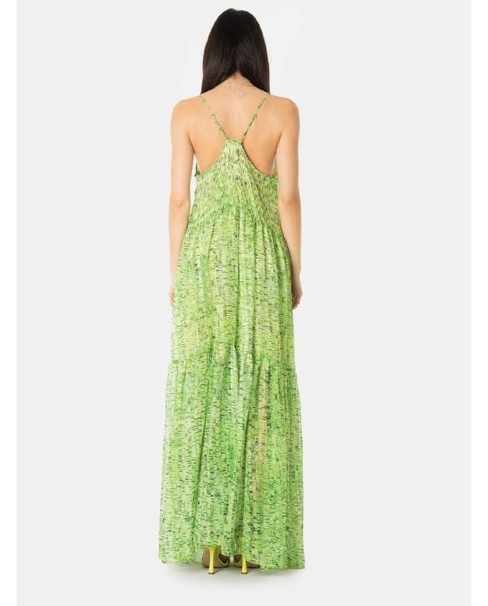 JIJIL Abito lungo a fantasia