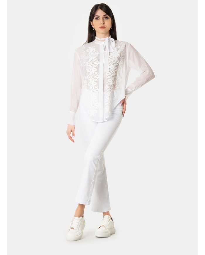 JIJIL Camicia con pizzo