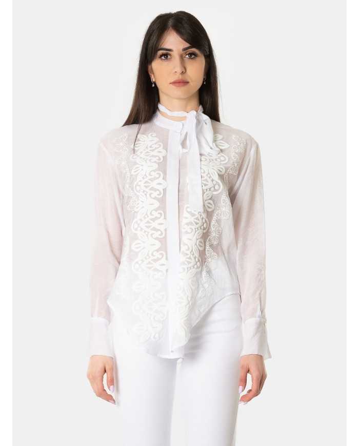 JIJIL Camicia con pizzo