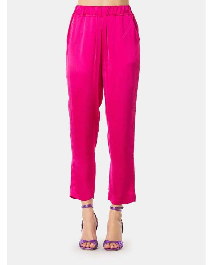 JIJIL Pantalone in raso