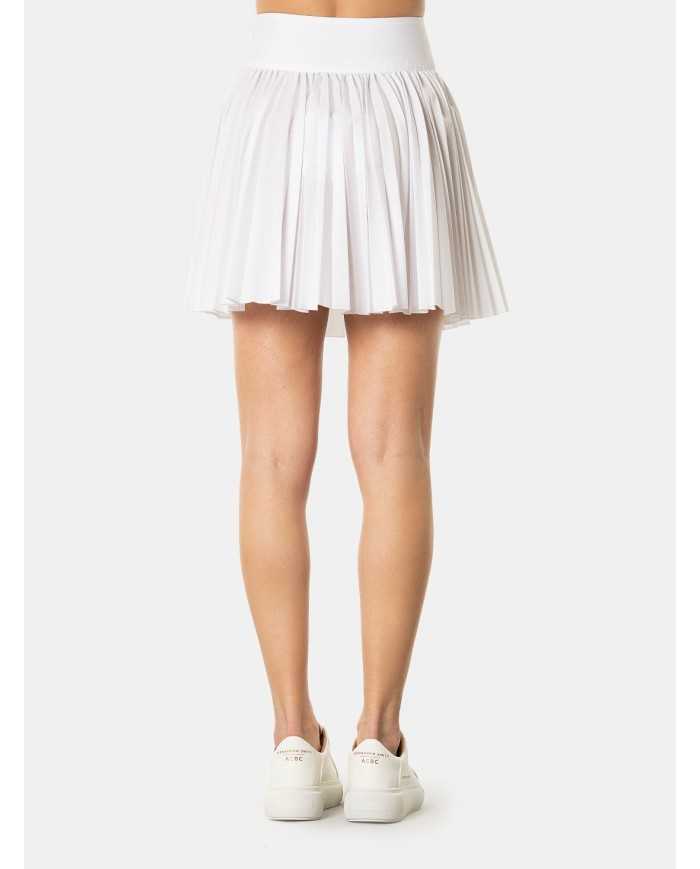 JIJIL Gonna mini plissè in cotone