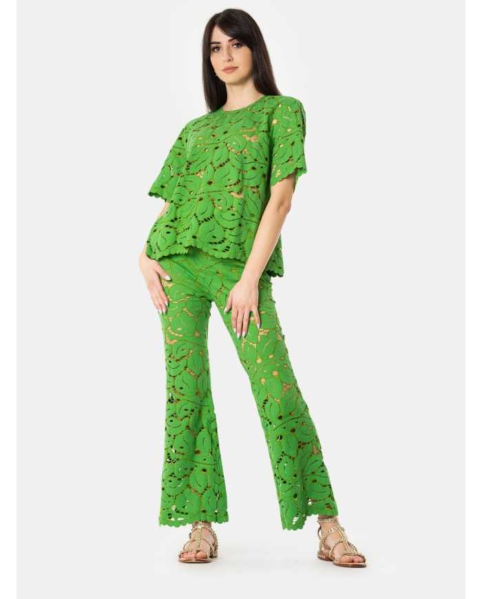 JIJIL Pantalone in pizzo