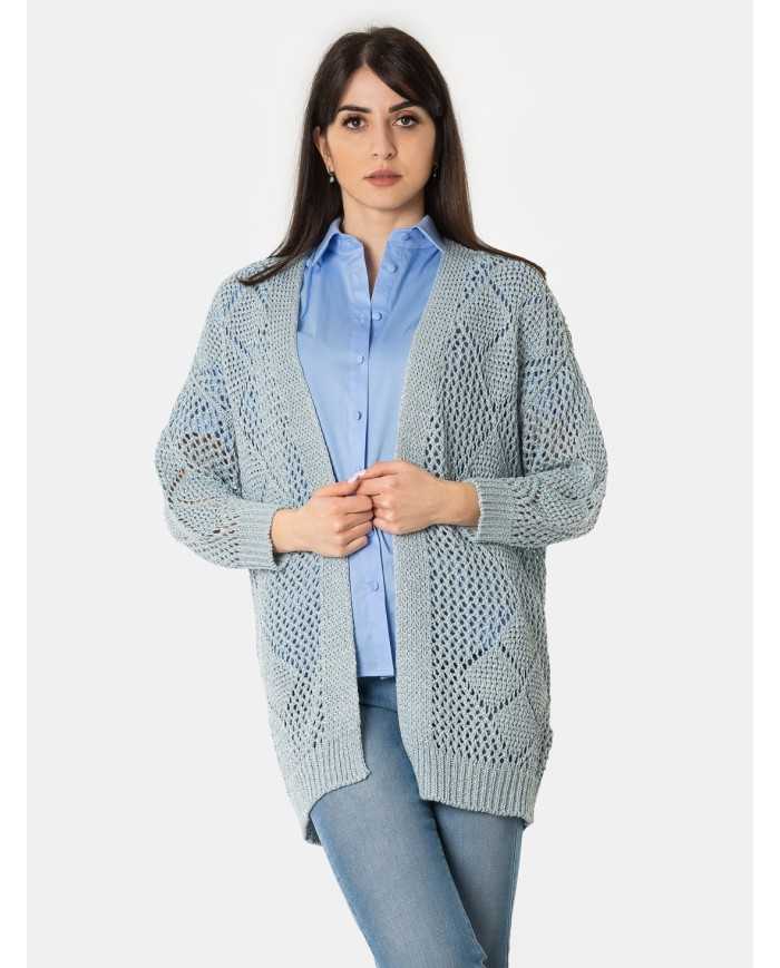 JIJIL Cardigan in lurex