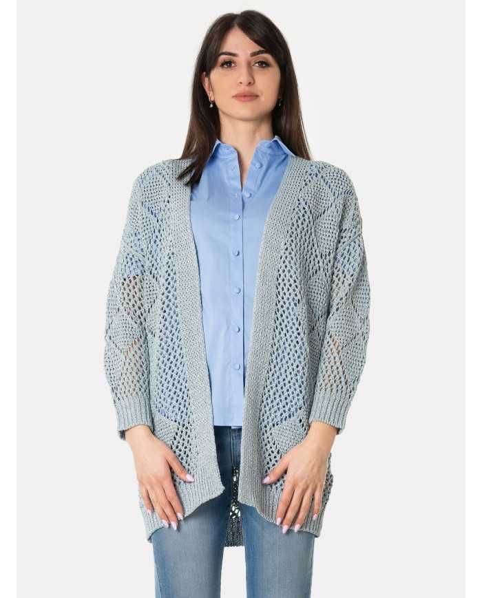 JIJIL Cardigan in lurex