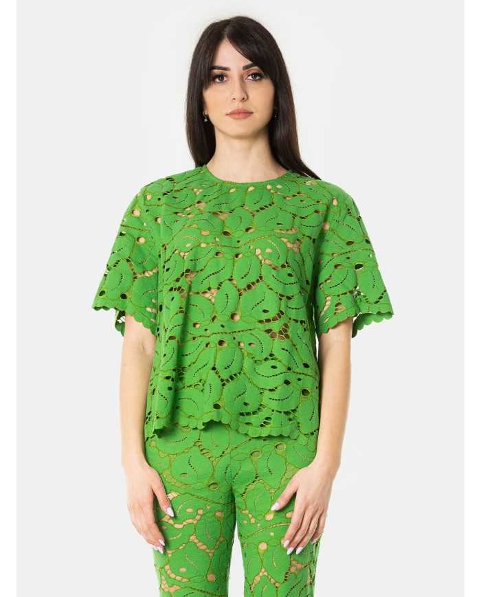 JIJIL T-shirt in pizzo