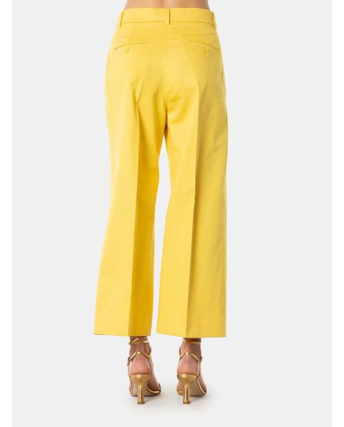 MAXMARA WEEKEND Pantalone misto cotone e lino