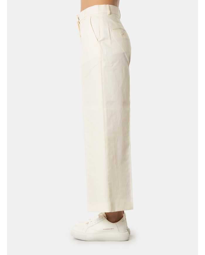 MAXMARA WEEKEND Pantalone misto cotone e lino