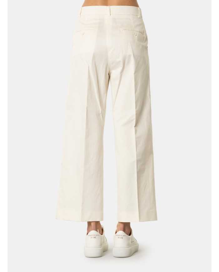 MAXMARA WEEKEND Pantalone misto cotone e lino