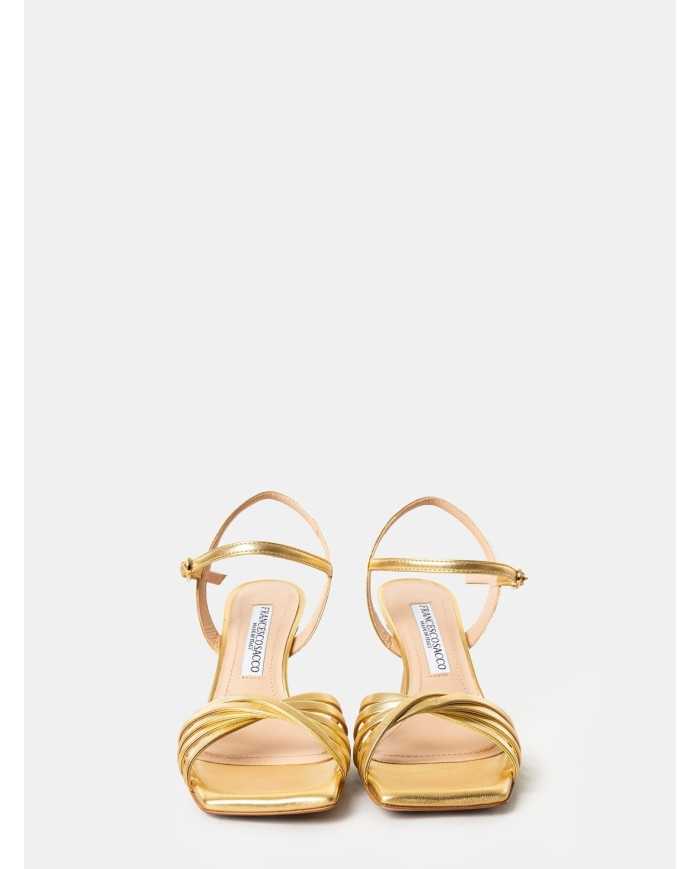 FRANCESCO SACCO Sandalo laminato