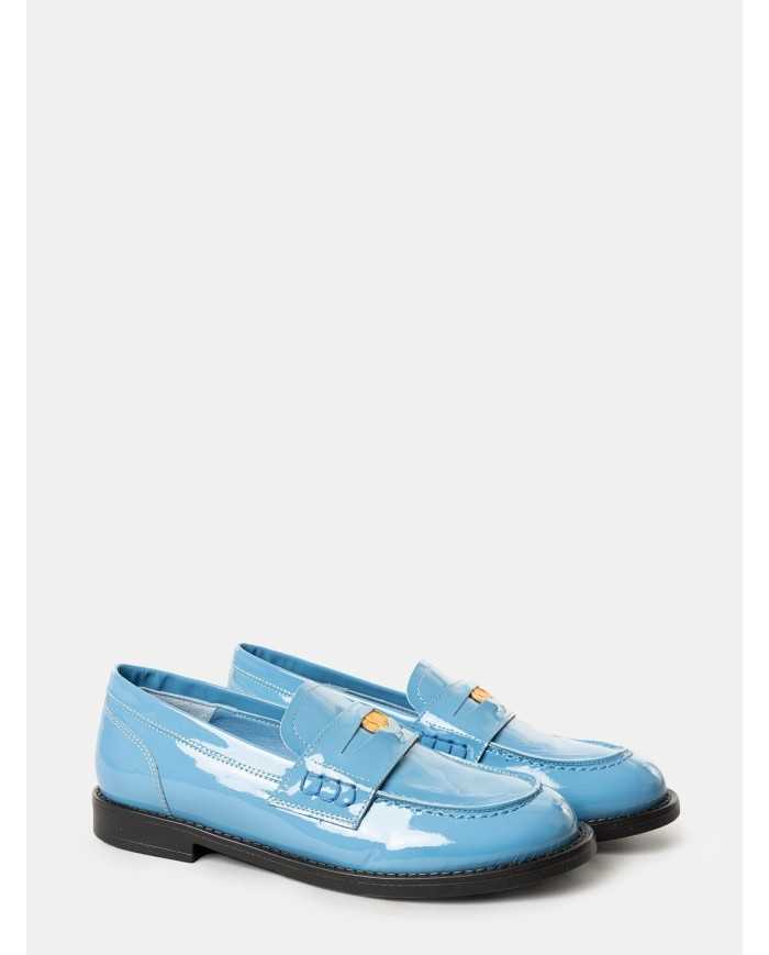 BIANCA DI' Mocassino in vernice