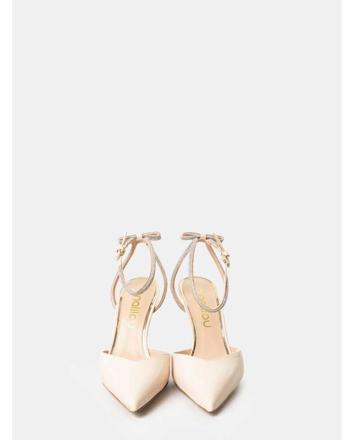 ninalilou Sandalo slingback gioiello